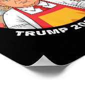 Grappig dat Trump daar veel zout van gaat krijgen Poster (Hoek)