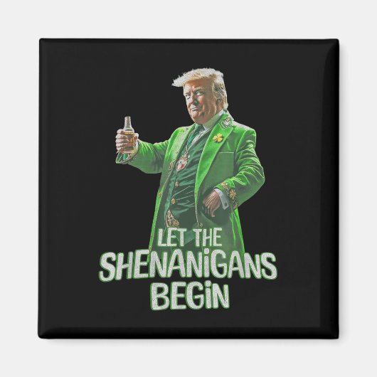 Grappig dat Trump de Shenanigans laat beginnen met Magneet (Voorkant)