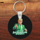 Grappig dat Trump de Shenanigans laat beginnen met Sleutelhanger (Voorkant)