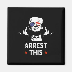 Grappig dat Trump dit Donald Trump-midden arrestee Magneet