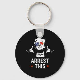 Grappig dat Trump dit Donald Trump-midden arrestee Sleutelhanger