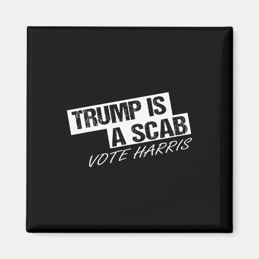 Grappig dat Trump een schurk is Magneet (Voorkant)