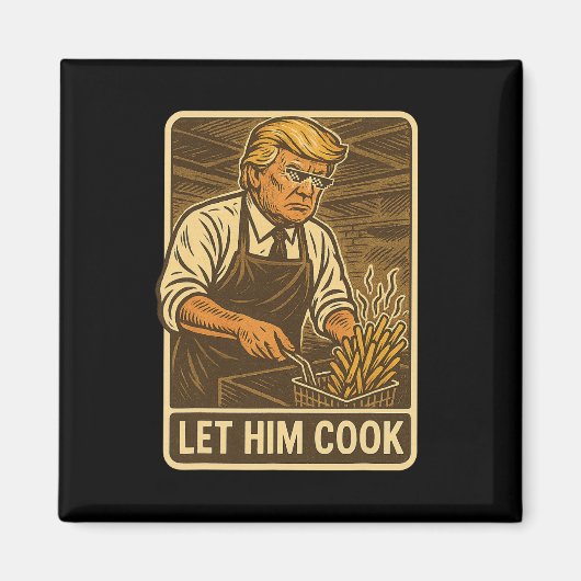 Grappig dat Trump hem laat koken Magneet (Voorkant)