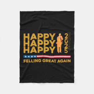 Grappig dat Trump weer geweldig is, gelukkig nieuw Fleece Deken