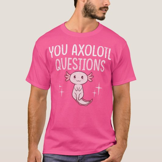 Grappig dat u Axolotl vragen stelt over Mexicaanse T-shirt (Voorkant)