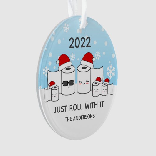 Grappig dat u gewoon doorrolt met de IT-papierfami Ornament (voorkant)