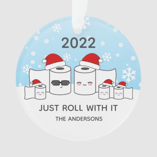 Grappig dat u gewoon doorrolt met de IT-papierfami Ornament (voorkant)