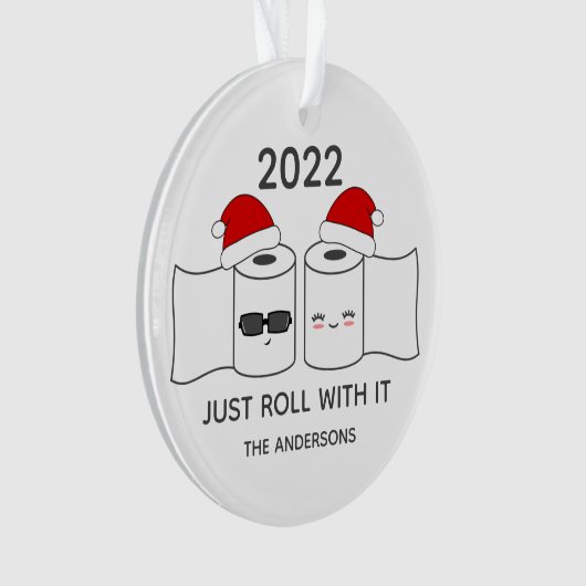 Grappig dat u gewoon met het papier van het toilet ornament (voorkant)