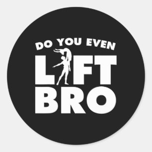 Grappig dat u zelfs maar de schil van de schol van ronde sticker