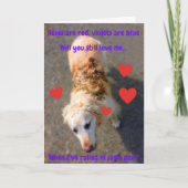 Grappig dat Valentijn Dog... Kaart (Voorkant)