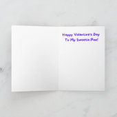 Grappig dat Valentijn Dog... Kaart (Binnen)