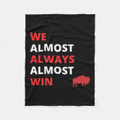 Grappig dat we bijna altijd Football winnen Fleece Deken (Voorkant)