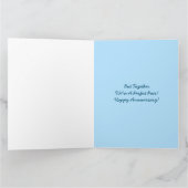 Grappig dat we de perfecte Jubileum maken Kaart (Binnen)