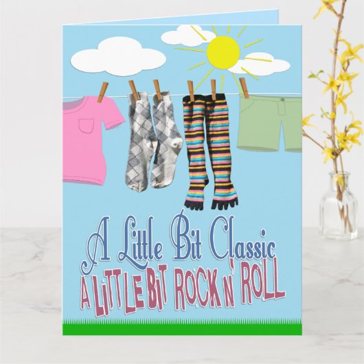 Grappig dat we de perfecte Jubileum maken Kaart (Gele Bloem)