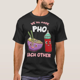 Grappig dat we elkaar foodie moeten geven t-shirt
