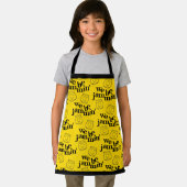 Grappig dat we Jammin zijn glimlachende dansende k Schort (Insitu)