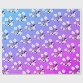 Grappig dat we je een prettig kerstfeest wensen cadeaupapier (Vlak)