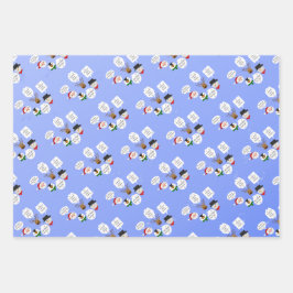 Grappig dat we je een prettig kerstfeest wensen inpakpapier vel