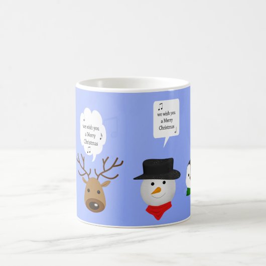 Grappig dat we je een prettig kerstfeest wensen koffiemok (Center)