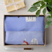 Grappig dat we je een prettig kerstfeest wensen tissuepapier (Geschenk)