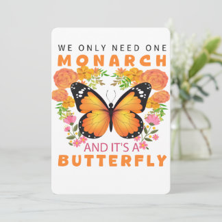 Grappig dat we maar één monarch nodig hebben en he kaart