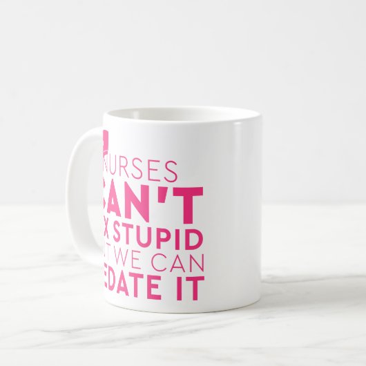 Grappig dat we niet stuitend kunnen herstellen, ma koffiemok (Voorkant links)