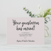 Grappig dat we roze zwarte bewegende aankondiging  (Staand voorkant)