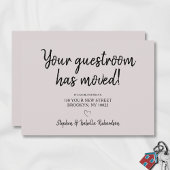 Grappig dat we roze zwarte bewegende aankondiging 