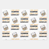 Grappig dat whisky verdwijnt inpakpapier vel (Voorkant)