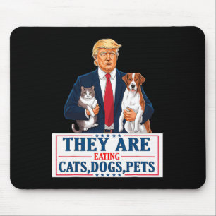 Grappig dat ze de honden de katten de huisdieren e muismat
