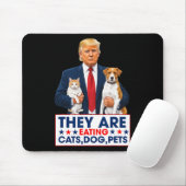 Grappig dat ze de honden, de katten en de huisdier muismat (Met muis)