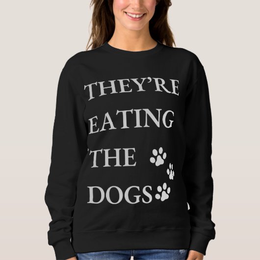 Grappig dat ze de honden in Springfield opeten Trui (Voorkant)