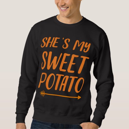 Grappig dat ze mijn lieve aardappel is om een stel trui (Voorkant)