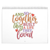 Grappig dat ze samen een levensfamilie-idee hebben kalender (Hoes)