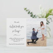 Grappig dat ze zei dat de foto zo lang duurde. kaart (Staand voorkant)