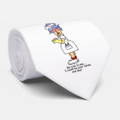 Grappig dat Zuster aardig tegen me zijn, T-shirts  Stropdas (Opgerold)