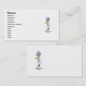 Grappig dat Zuster aardig tegen me zijn, T-shirts Visitekaartje (Voorkant / Achterkant)