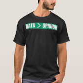 Grappig Data Science Machine Learning Bekijk meer  T-shirt (Voorkant)