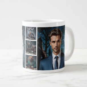 Grappig De Baas Persoonlijke Aangepaste Foto  Grote Koffiekop