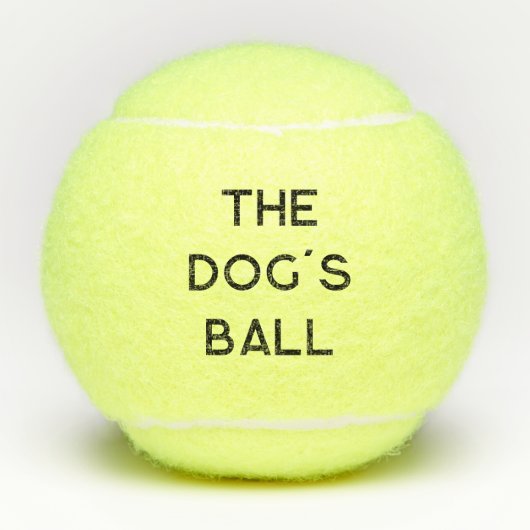 Grappig De bal van de hond Dieren Tennisbal (Voorkant)