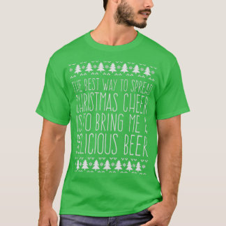 Grappig de beste manier om kerstmis te verspreiden t-shirt
