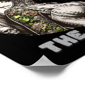 Grappig De bruid Het monster Frankenstein Spooky H Poster (Hoek)
