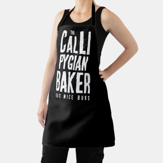 Grappig de Callipygian bakker heeft leuke broodjes Schort (Insitu)