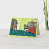 Grappig de echte gehuwde golfspeler, enkel aankondiging (Voorkant)