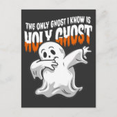 Grappig De enige geest die ik ken is Heilige Geest Uitnodiging Briefkaart (Voorkant)