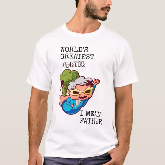 Grappig de grootste boer ter wereld... ik bedoel v t-shirt (Voorkant)