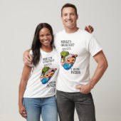 Grappig de grootste boer ter wereld... ik bedoel v t-shirt (Unisex)
