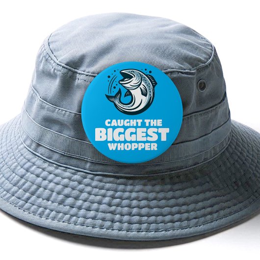 Grappig, de grootste Whopper van het jaar Ronde Button 6,0 Cm