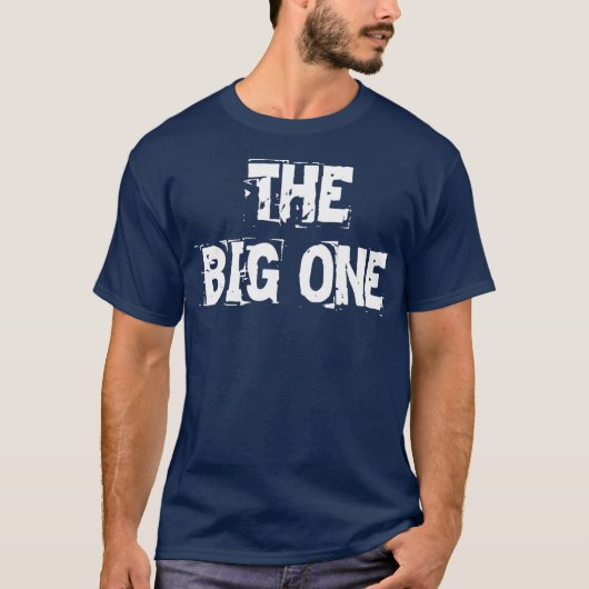 Grappig de grote Californische aardbeving groot T-shirt (Voorkant)
