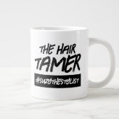 Grappig De Hair Tamer Hashtag Naam Grote Koffiekop (Rechts)